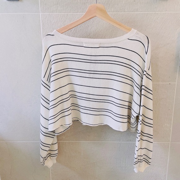 Snidel two pieces set Black stripe top - Picture 7 of 10